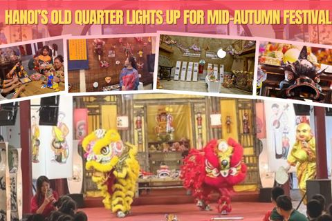 Hanoi's old quarter lights up for mid - autumn festival