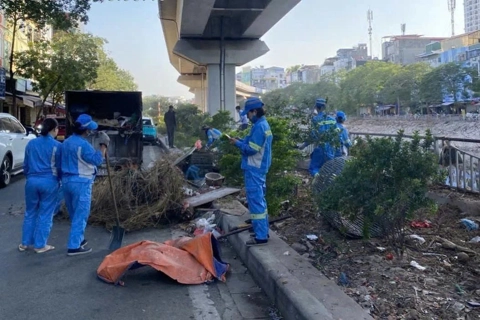 Hanoi’s dirty alleys turn clean as tech and community reshape waste habits