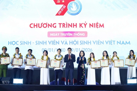 Over 1,000 Vietnamese students recognized for top academic achievements