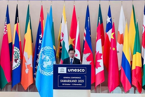 Vietnam re-elected UNESCO General Conference vice president for 2025 term