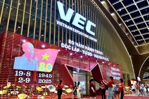 Cultural and creative highlights draw crowds to Vietnam’s 80-year journey exhibition