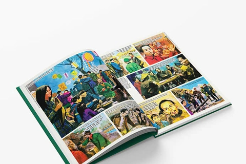 Comic book on President Ho Chi Minh: A gift from Italy
