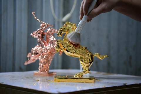 Hanoi’s golden horse ushers in fortune for Lunar New Year 2026
