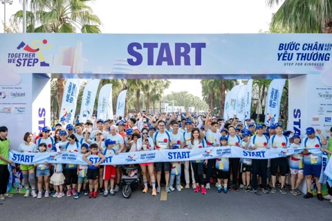 "Step For Kindness" campaign to support disadvantaged children in Vietnam