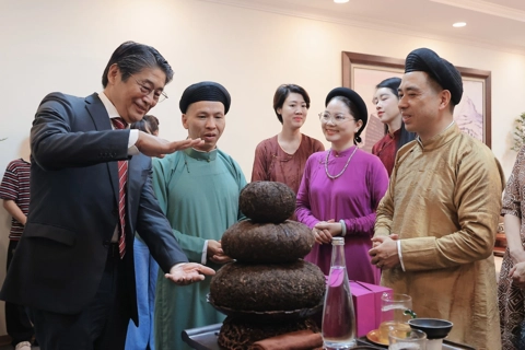 UNESCO showcases Vietnamese tea culture at Hanoi World Culture Festival
