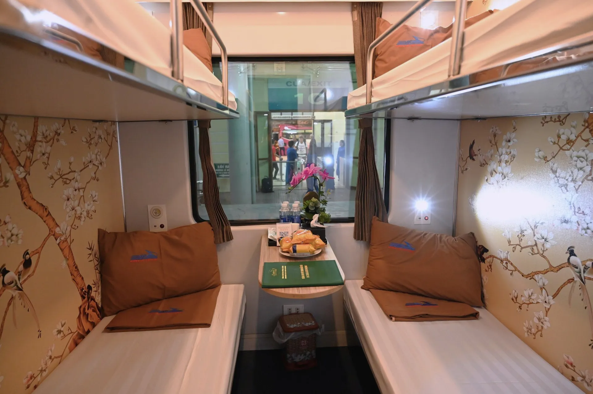 Train Vietnam Interior