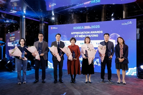 Hanoi tourism sector earns top honors at 2025 Korea Tourism Awards
