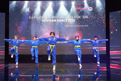 Vovinam Dance Contest 2025 kicks off in Hanoi
