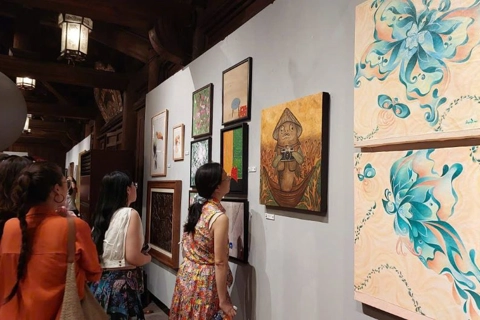Friendship exhibition: 24 artists from three countries engage in artistic dialogue

