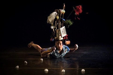 Italian circus artist offers free performance in Hanoi
