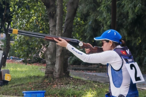 Hanoi shooting team wins third straight national championship with record success
