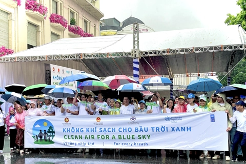 Hanoi promotes clean air program for a healthier future