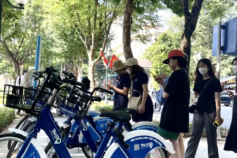 Hanoi to put 500 e-motorbikes in use, targeting green transportation