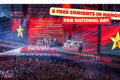 Hanoi hosts six free concerts for National Day celebrations