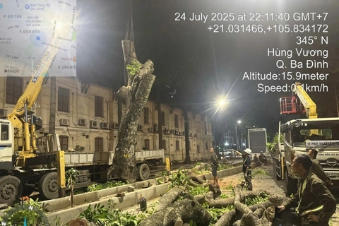 Hanoi expands Hung Vuong avenue for major national events