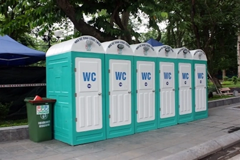 Hanoi to install 1,000 portable toilets ahead of National Day celebrations