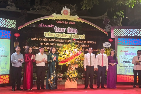 Hanoi launches "The Bell of Tran Vu" night tour, seeking to enliven Vietnam's heritage 