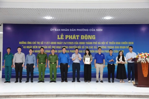 A 45-day digital transformation campaign launched in central Hanoi