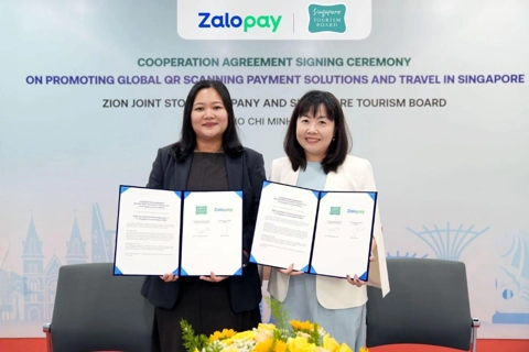 Zalopay provides cashless payment in Singapore
