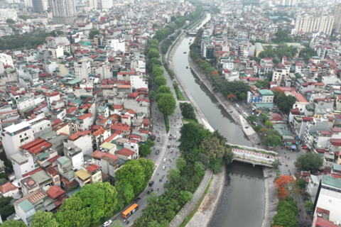 To Lich River Park expected to be cultural landmark of Hanoi
