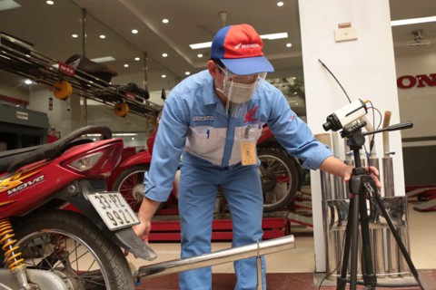 Vietnam gears up for emissions testing of over 70 million motorbikes