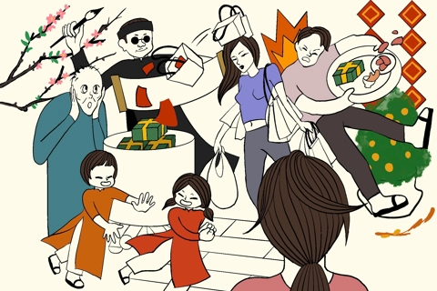 When worry becomes the meaning of Tet