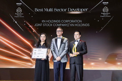 KN Holdings được vinh danh "Best Multi-Sector Developer" tại Vietnam Property Awards 2025
