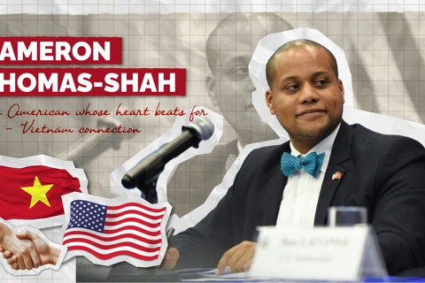 Cameron Thomas-Shah: An American with a deep connection to Vietnam
