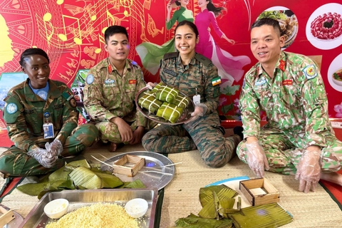 When Vietnamese Tet reaches the heat of Abyei