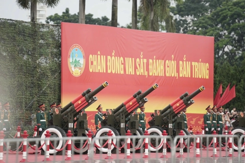 Hanoi holds grand rehearsal with cannon fire ahead of Vietnam’s 80th national day