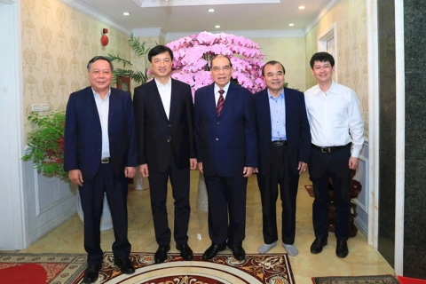 Hanoi Party chief pays New Year visits to former leaders