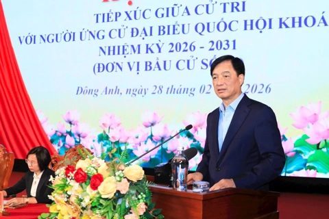 Hanoi’s Party chief outlines agenda at voter meeting