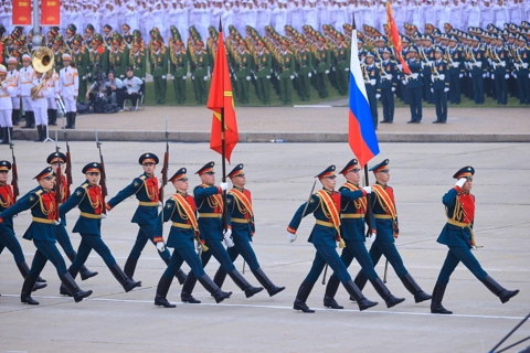 China, Russia, Laos and Cambodia showcase military ties in Hanoi Parade
