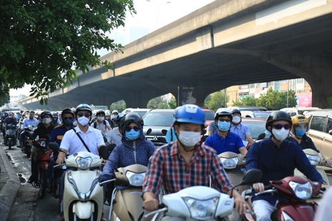 Hanoi to restrict motorbikes in four central districts by 2030
