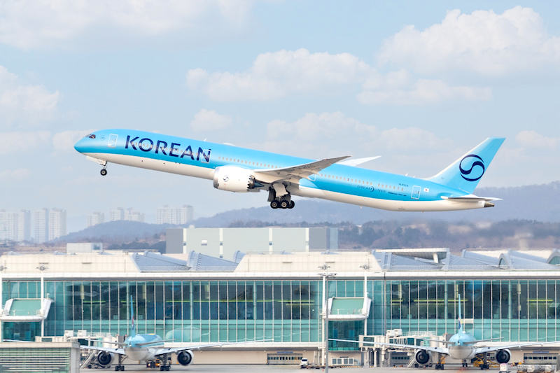 Korean Air Boeing 787 tại Việt Nam