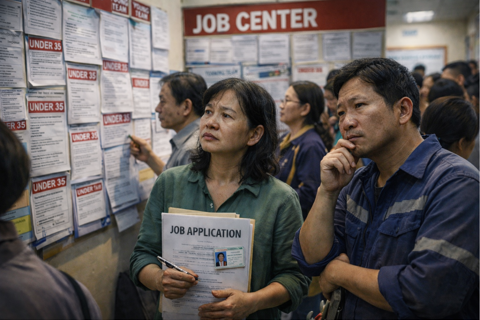 Too young to retire, too old to be hired